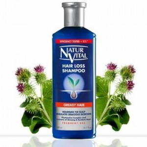 Шампоан за мазна коса против косопад – Natur Vital
